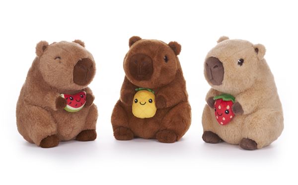 Capybara with Fruits