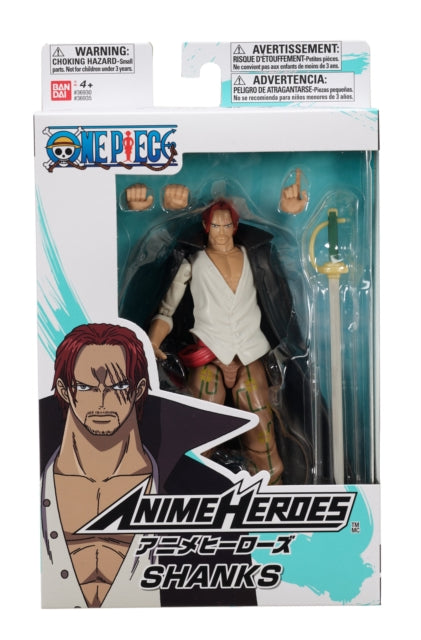 Bandai Anime Heroes Action Figure - One Piece Shanks