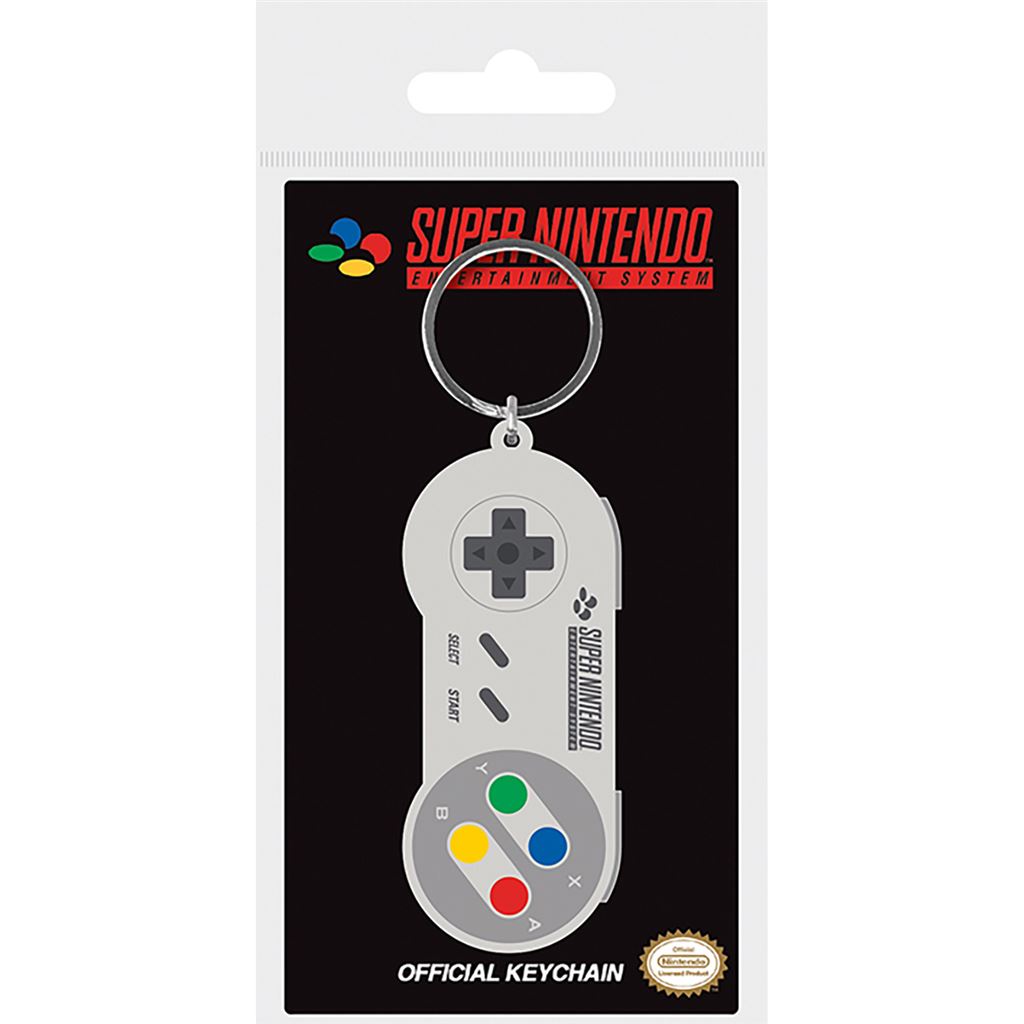 NINTENDO (SNES CONTROLLER) PVC KEYCHAIN