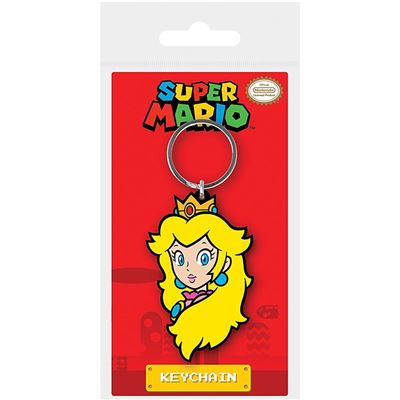 Super Mario (Princess Peach) Pvc Keychain
