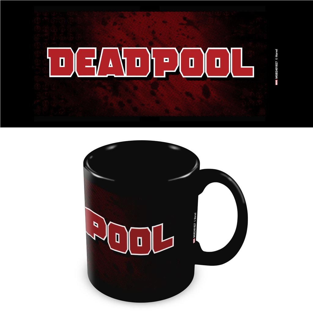 DEADPOOL (LOGO) BLACK 11OZ MUG