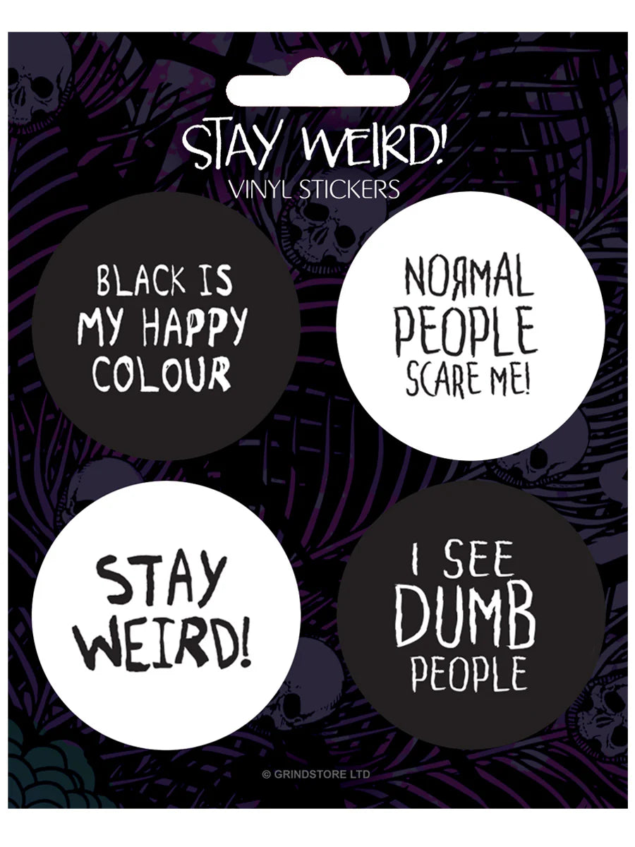 Vinyl Stickers - Stay Weird