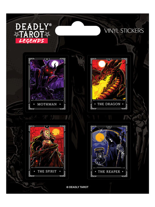 Vinyl Stickers - Deadly Tarot Legends