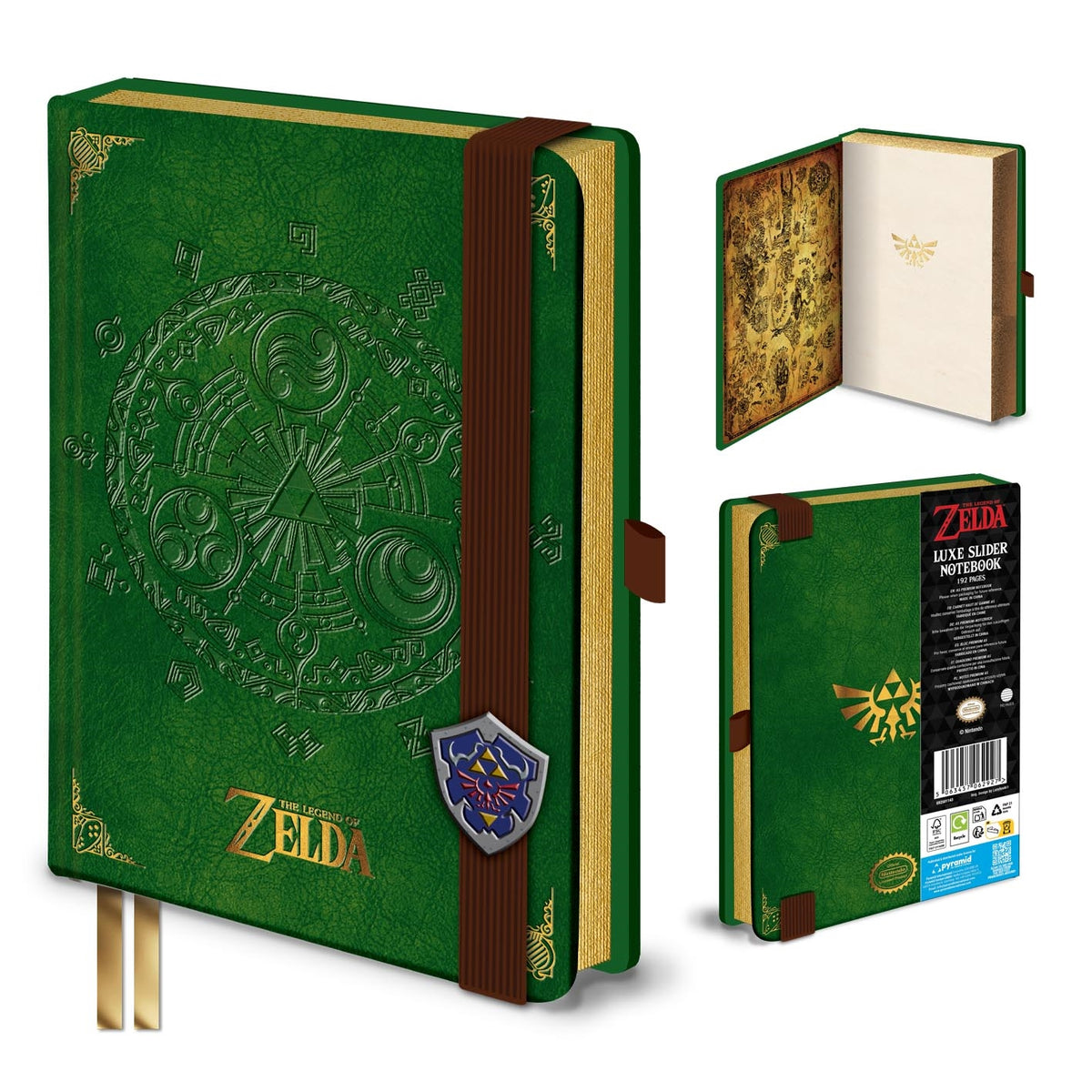 THE LEGEND OF ZELDA (TRIFORCE) A5 SLIDER PREMIUM NOTEBOOK