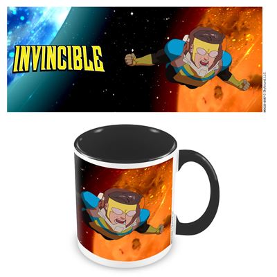 Invincible (Space) Black Coloured Inner Pod Mug