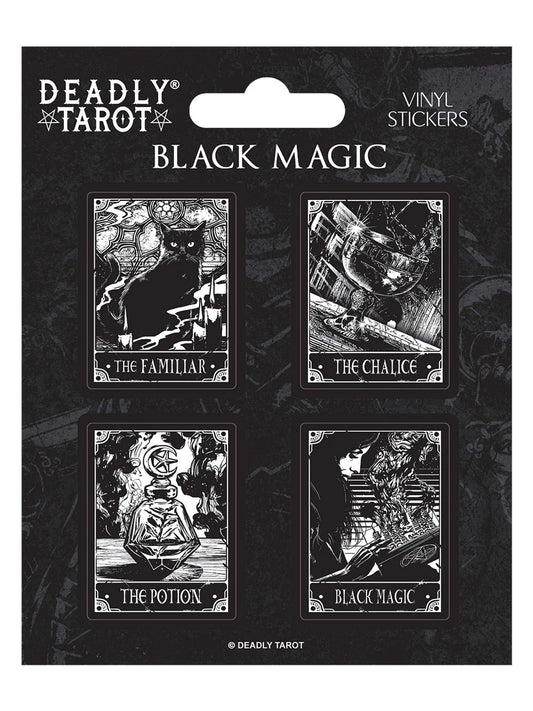 Vinyl Stickers - Deadly Tarot Black Magic