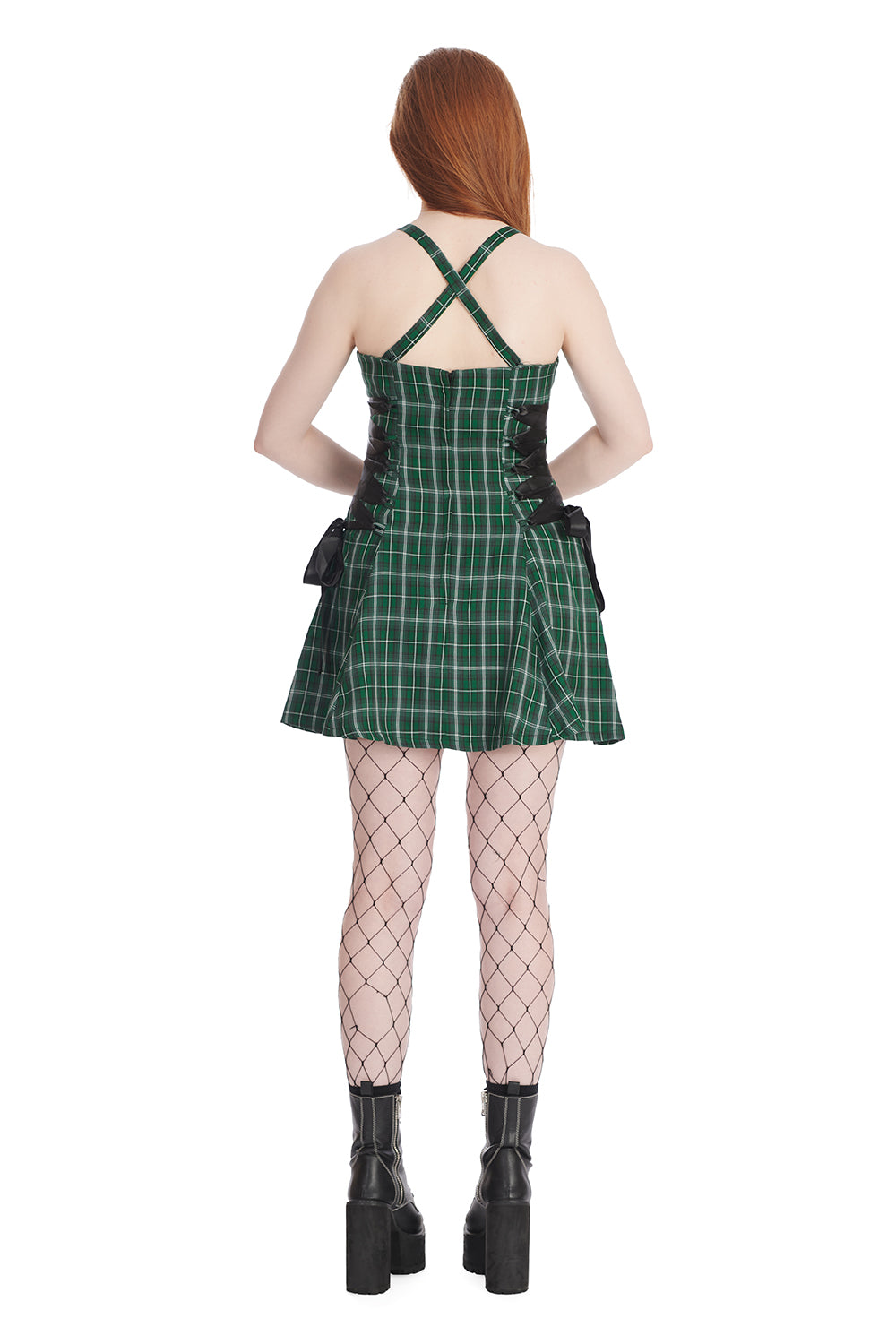 Banned Apparel - Klondike Lace Up Dress