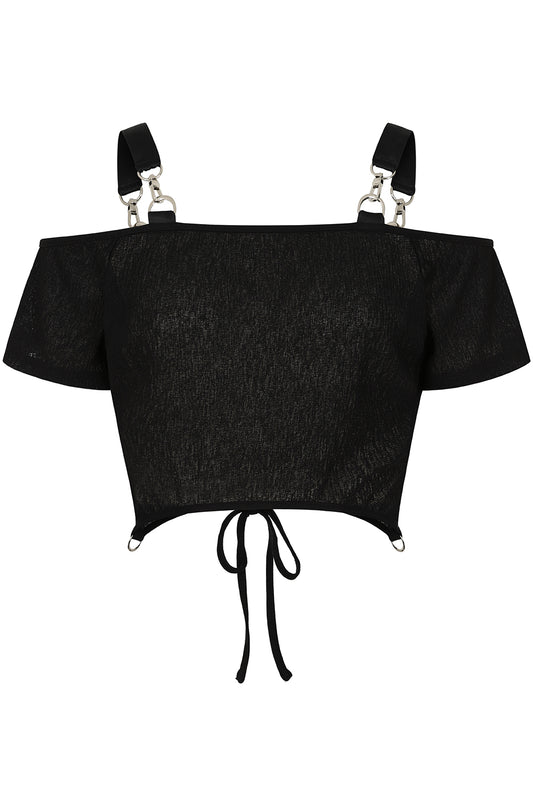 Banned Apparel - Black Ravenna Top