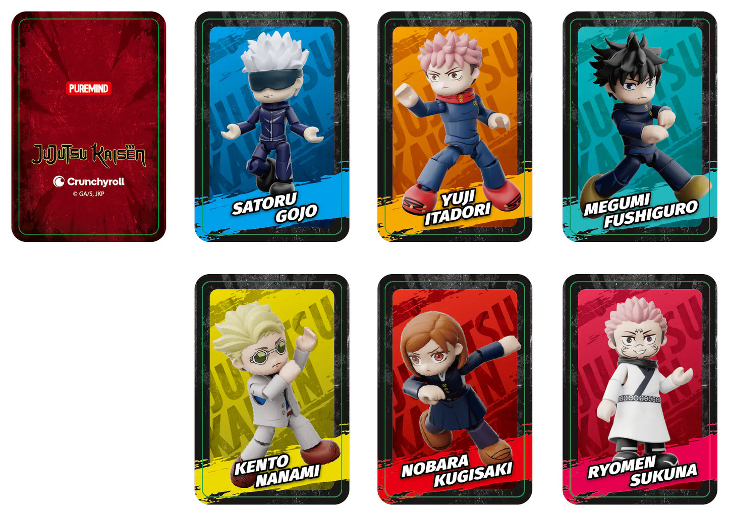 Jujutsu Kaisen Flexi Figs Total Assault (Blind box)