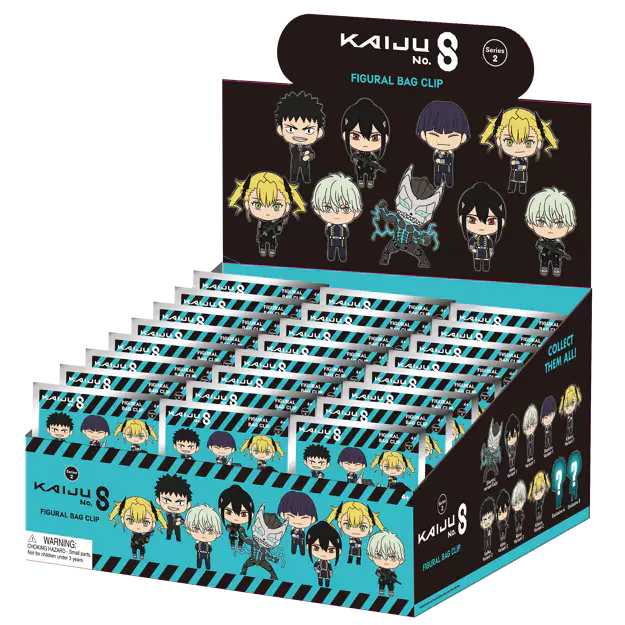 Kaiju No. 8 Series 2 Blind Bag Clips