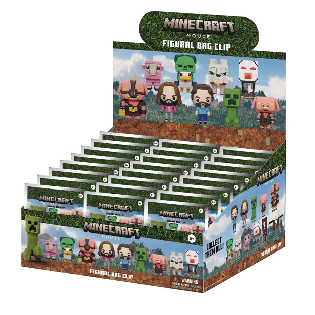 Minecraft Movie Blind Bag Clips