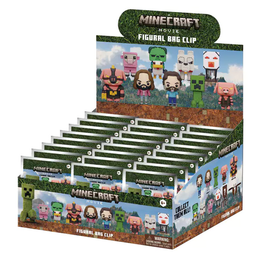 Minecraft Movie Blind Bag Clips