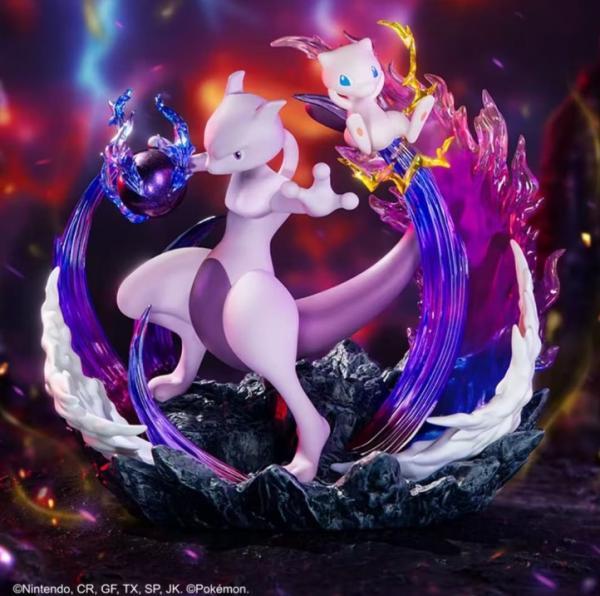 Pokemon Prime Figure Mew & Mewtwo