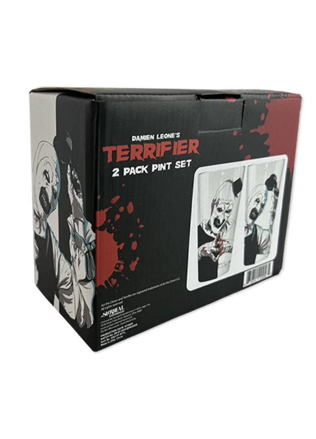 Terrifier 2 Glass Pack 16oz / 500ml