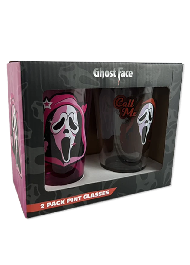 Ghost Face 2 Glass Pack 16oz / 500ml
