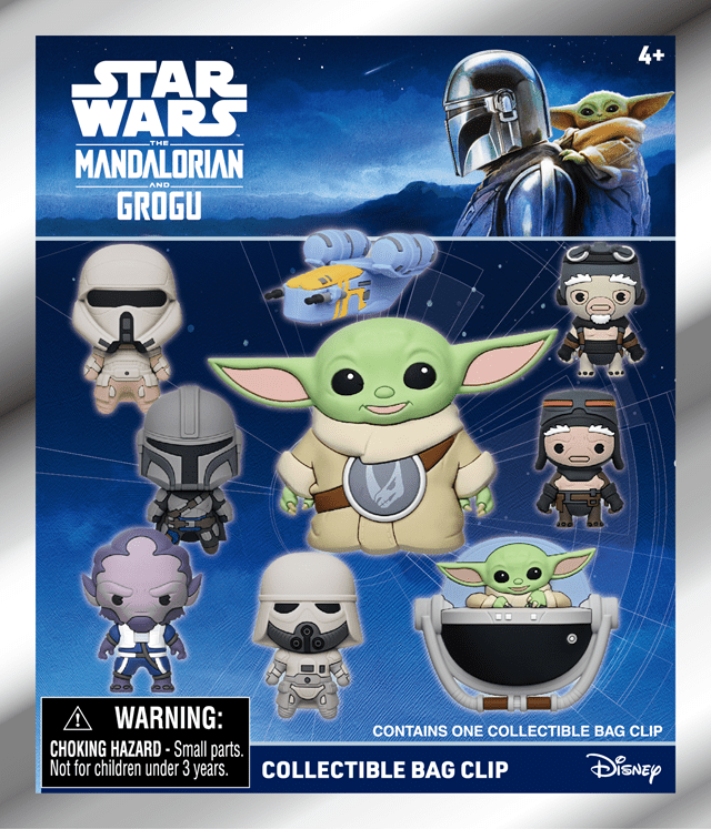 Star Wars The Mandalorian and Grogu Bag Clips Mystery Blind Bag