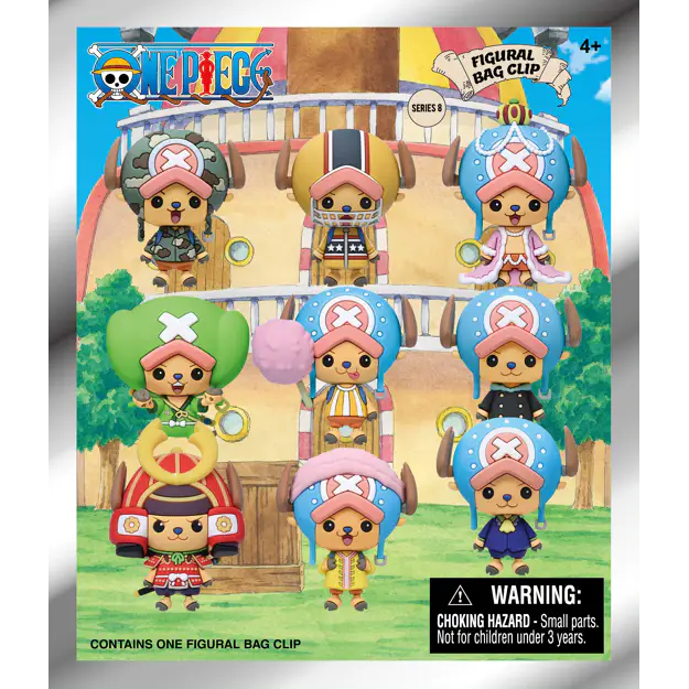 One Piece Series 8 Bag Clips