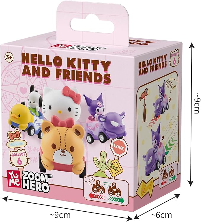 YuMe Hello Kitty and Friends Zoom Hero Blind Box Series 1