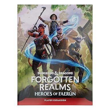 Dungeons & Dragons - Forgotten Realms: Heroes of Faerun Player Expansion D&D Character Creation