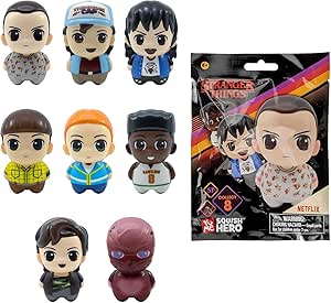 YuMe Stranger Things Squish Hero - Blind Bag - Gravity Feed