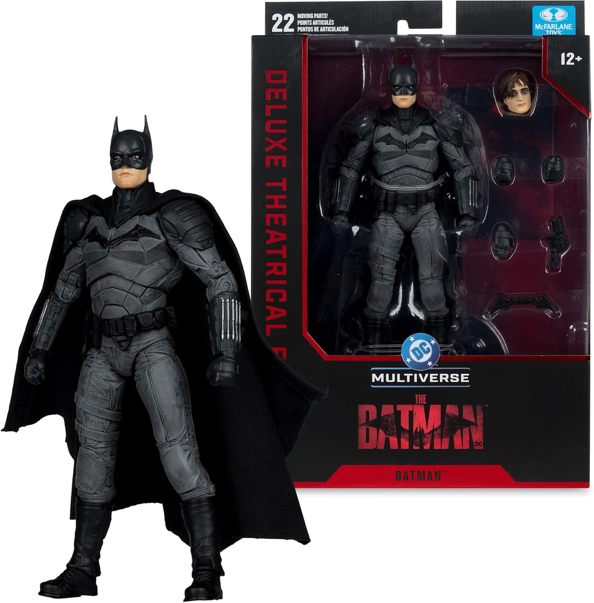 DC Multiverse Batman (The Batman) 7" Action Figure Deluxe Theatrical Edition