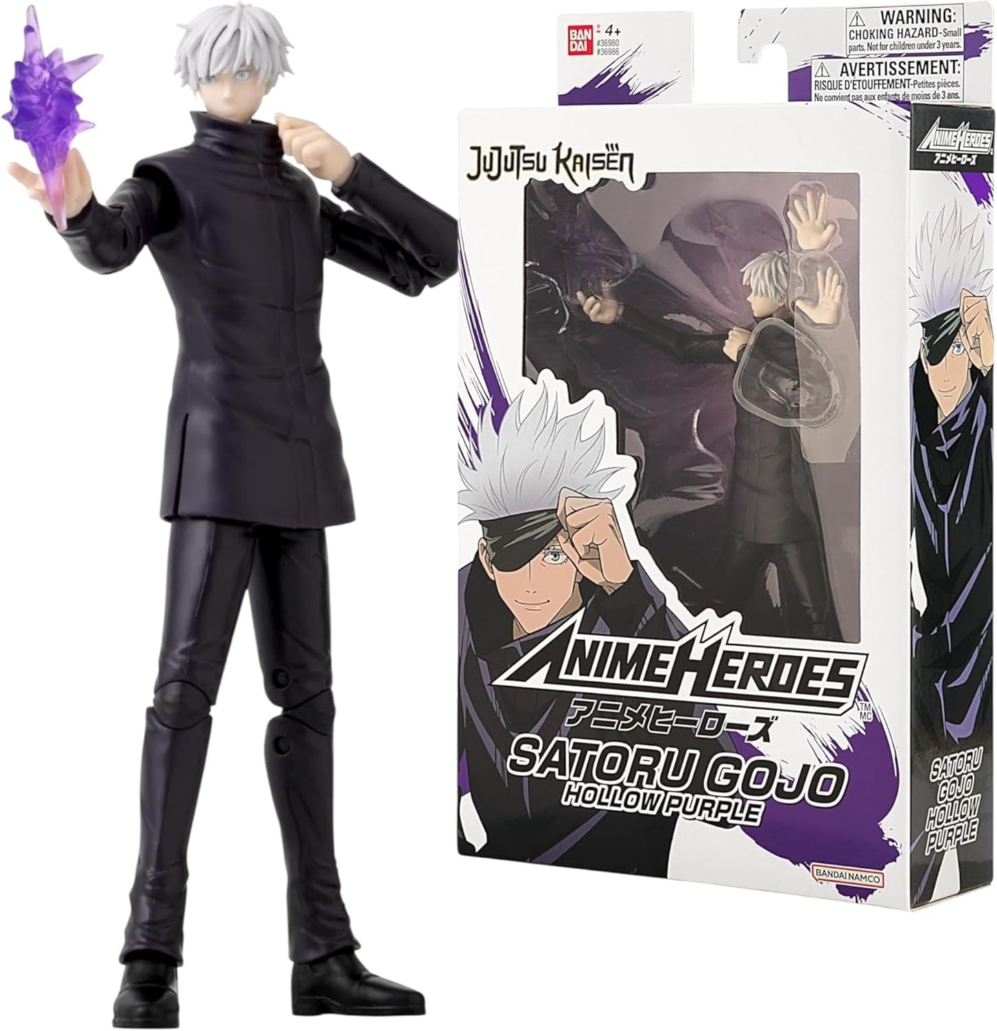 Bandai Anime Heroes Action Figure - Jujutsu Kaisen Satoru Gojo