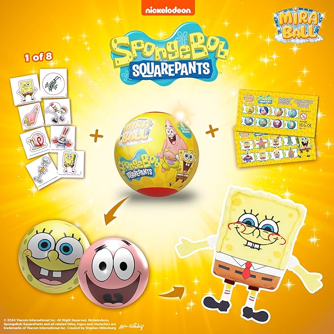 Spongebob Squarepants 3-in-1 Surprise Blind Box