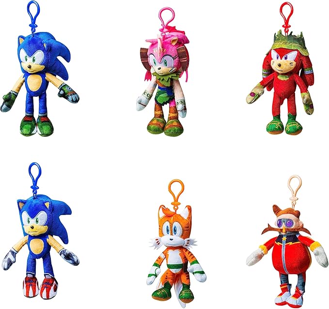 Sonic Plush Clip