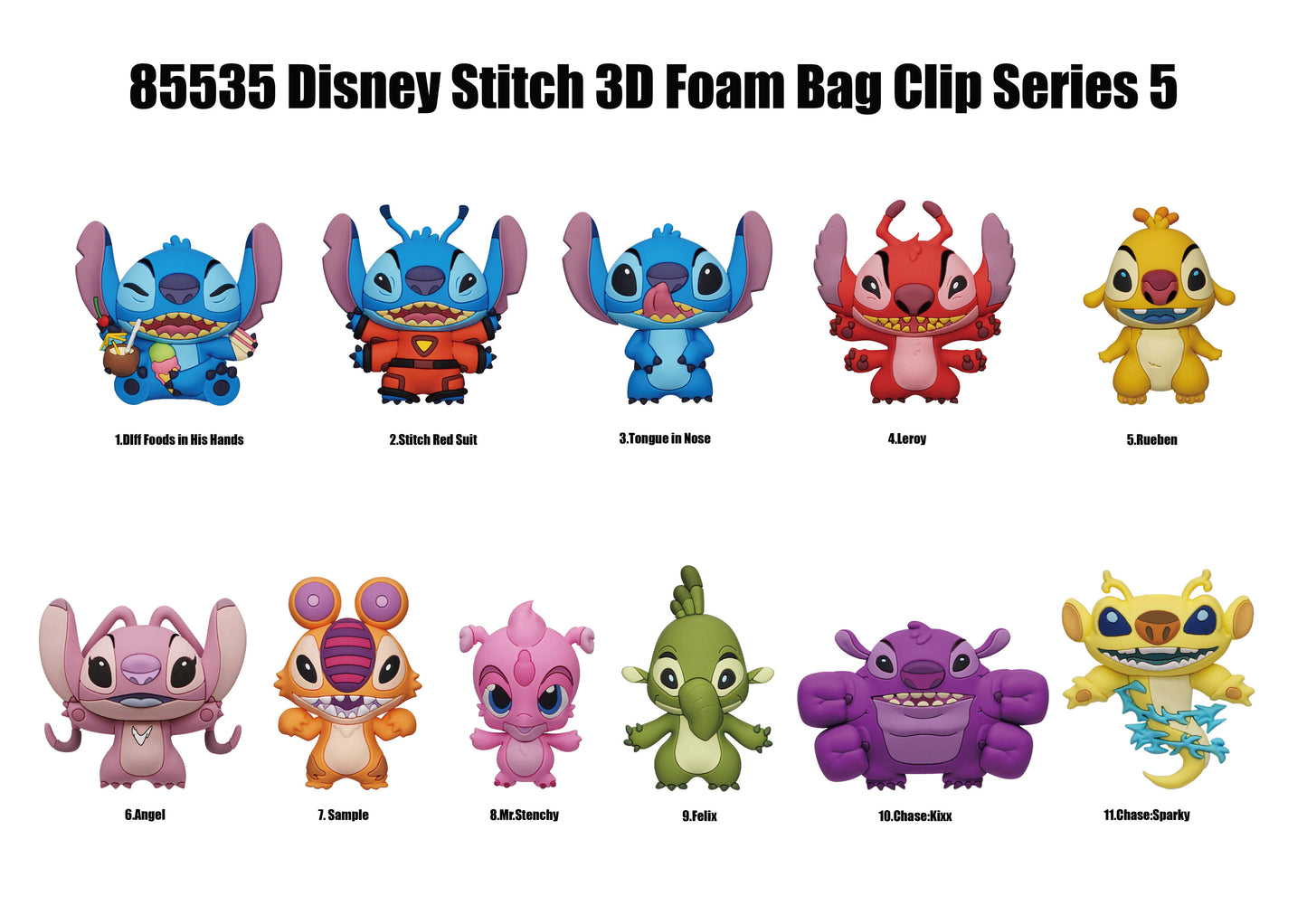 Lilo & Stitch - Series 5 Bag Clips Blind Bag