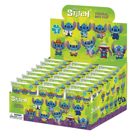 Disney's Stitch Series 6 Bag Clip Blind Bag