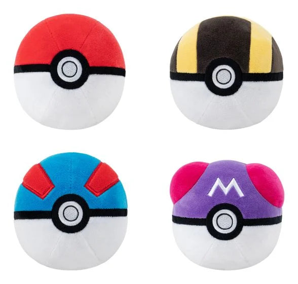 Pokemon 4" Poke Ball Plush