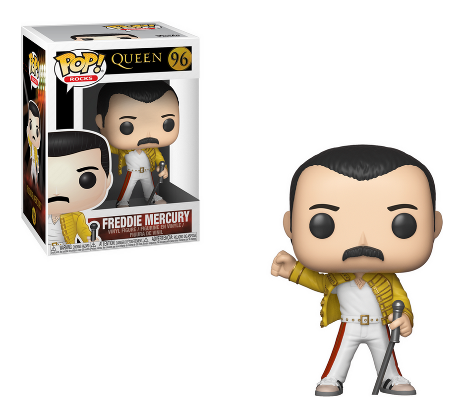 Funko POP! Vinyl Figure - 9cm Queen: Freddie Mercury Wembley 1986
