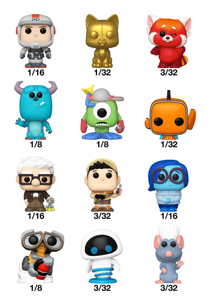Bitty POP Singles: Pixar
