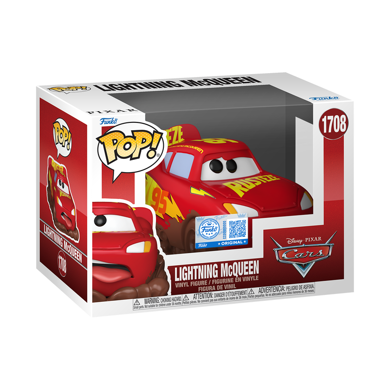 Pop! Vinyl (Exc) - Cars - Lightning McQueen