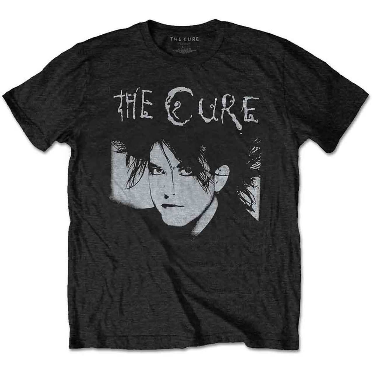 The Cure Unisex T-Shirt: Robert Illustration (Black)