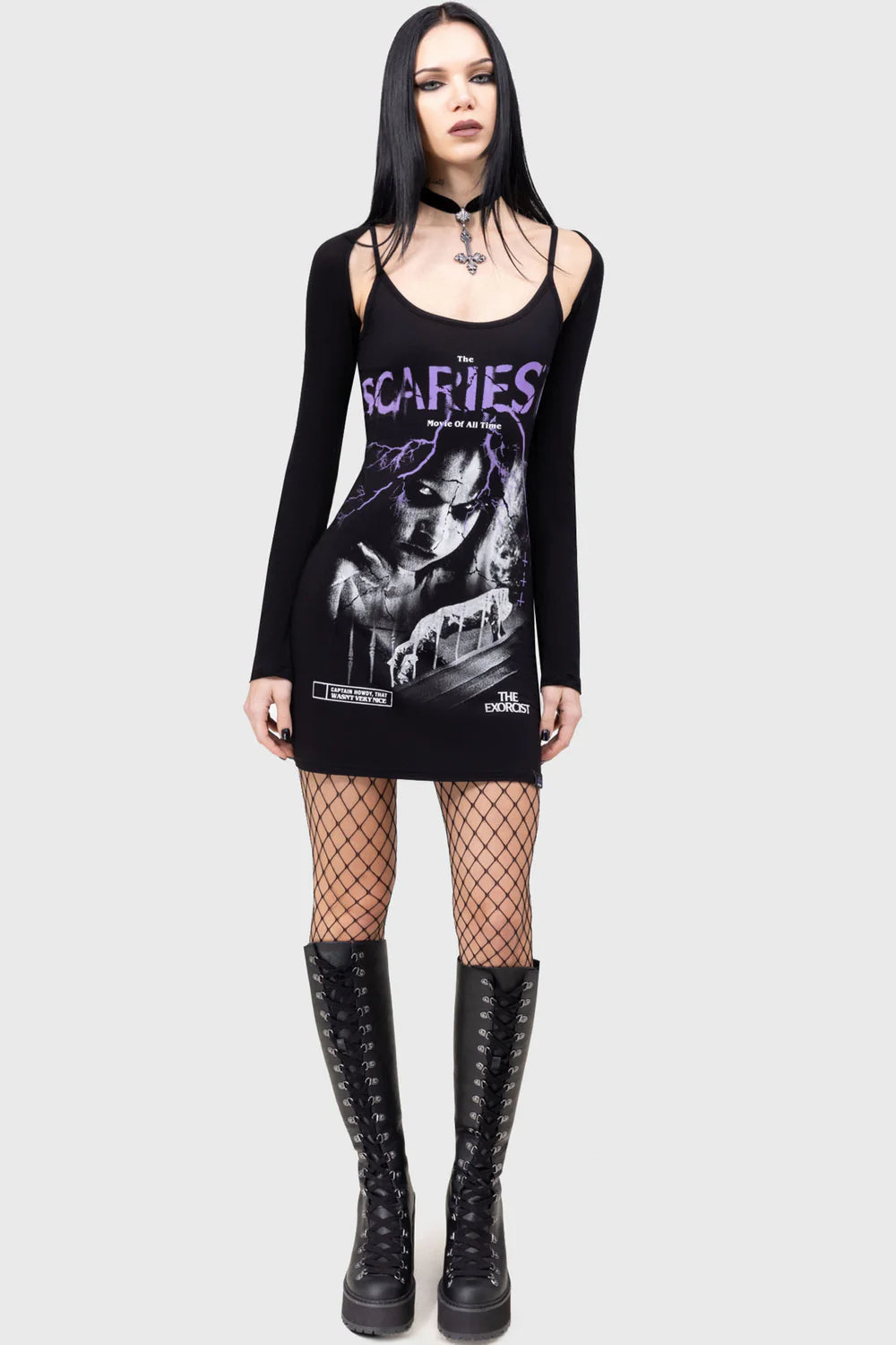 Killstar -The Exorcist Demons Exist Cami Dress – Angry Cherry