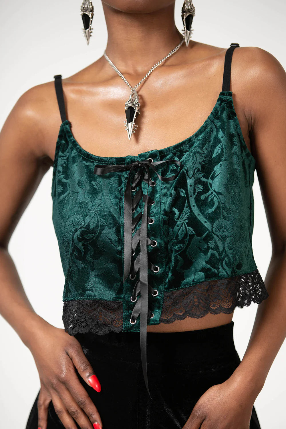 Killstar - Fabled Tank Top (Emerald)