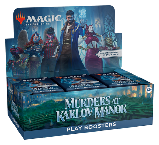 Magic the Gathering: Murders at Karlov Manor - Play Booster Box (36 Packs)