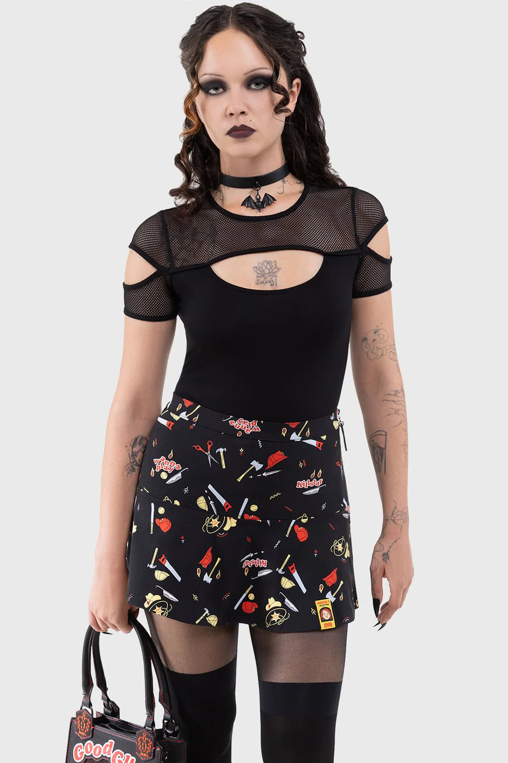 Killstar - It's Time To Play Mini Skirt