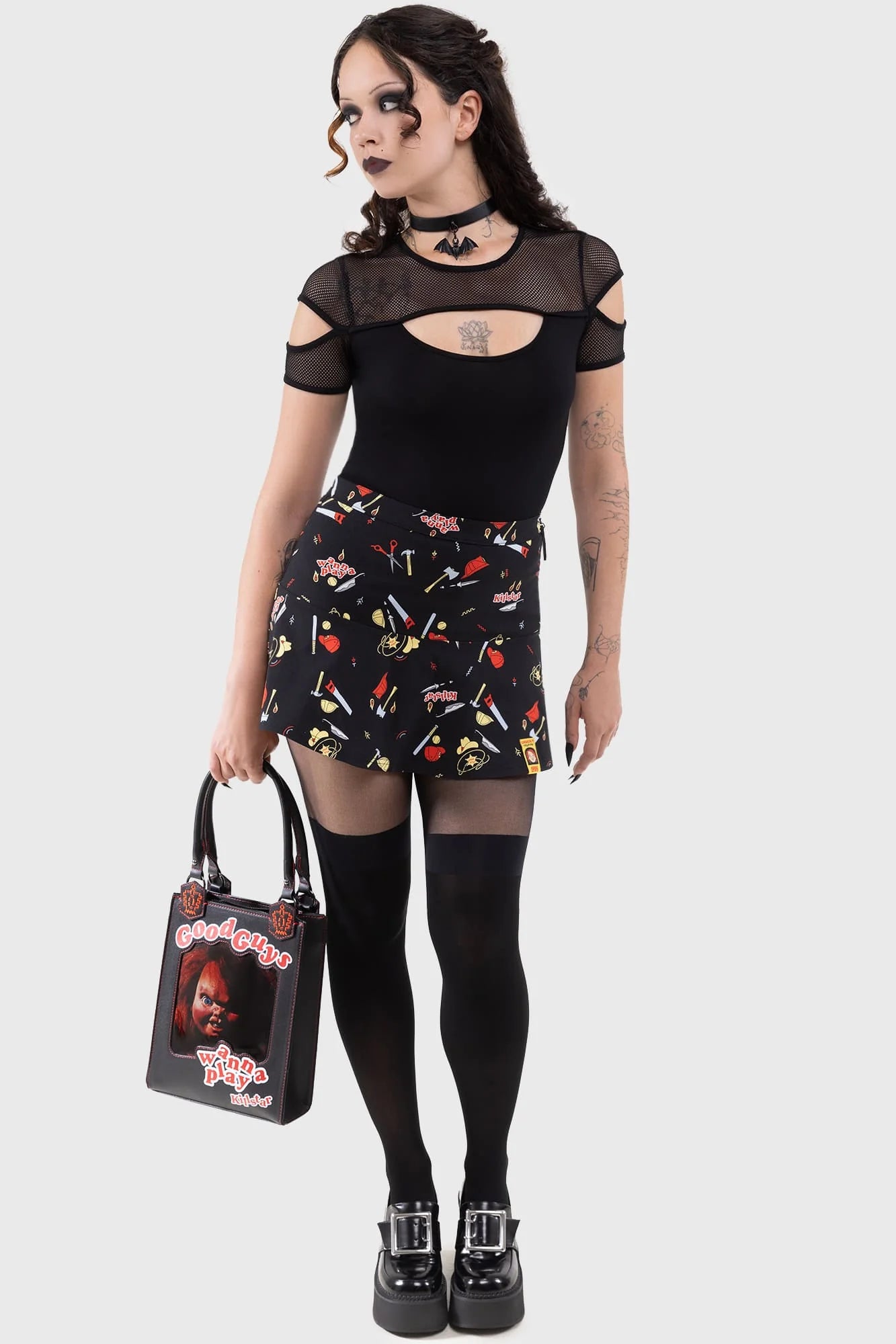 Killstar - It's Time To Play Mini Skirt