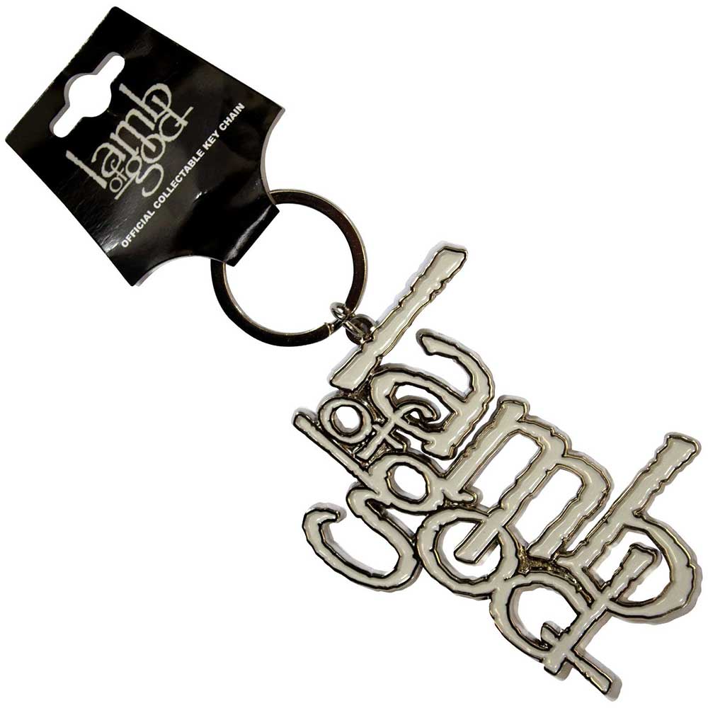 Lamb of God Logo Keychain