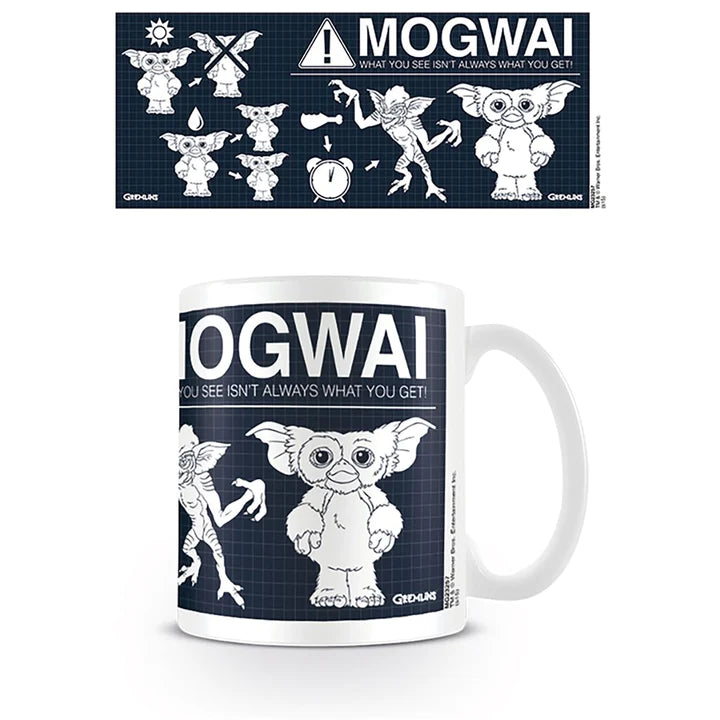 Gremlins (Mogwai Rules) 11oz/315ml White Mug