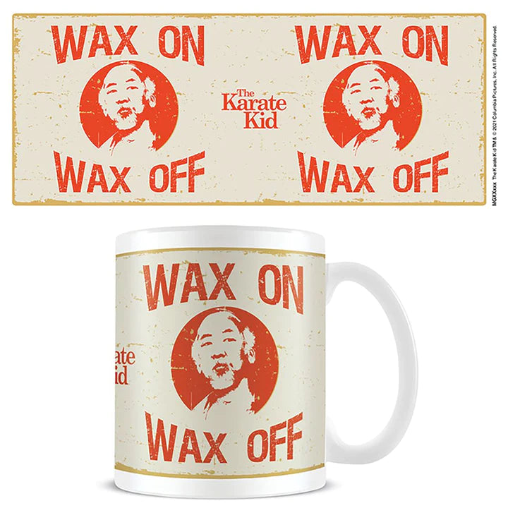 The Karate Kid (Wax On Wax Off) 11oz/315ml White Mug