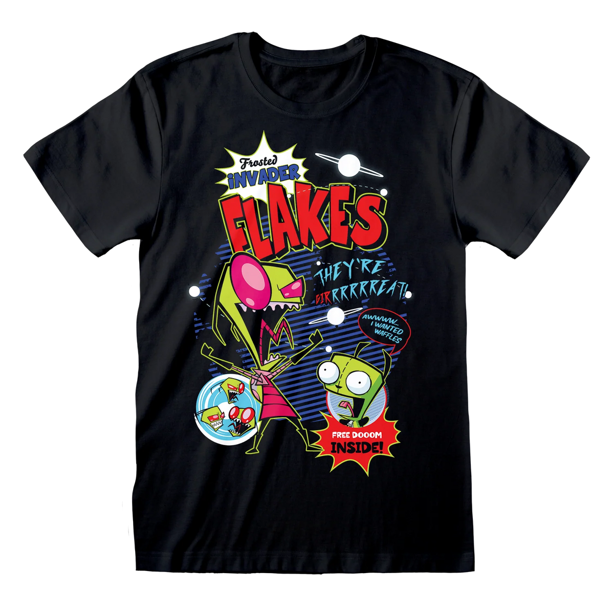 INVADER ZIM INVADER FLAKES T-SHIRT