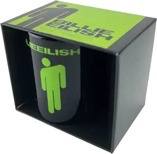 Billie Eilish (Stickman) Black Mug