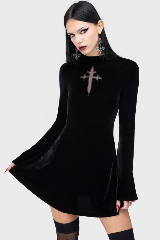 Killstar - Serenade Of Shadows Mini Dress