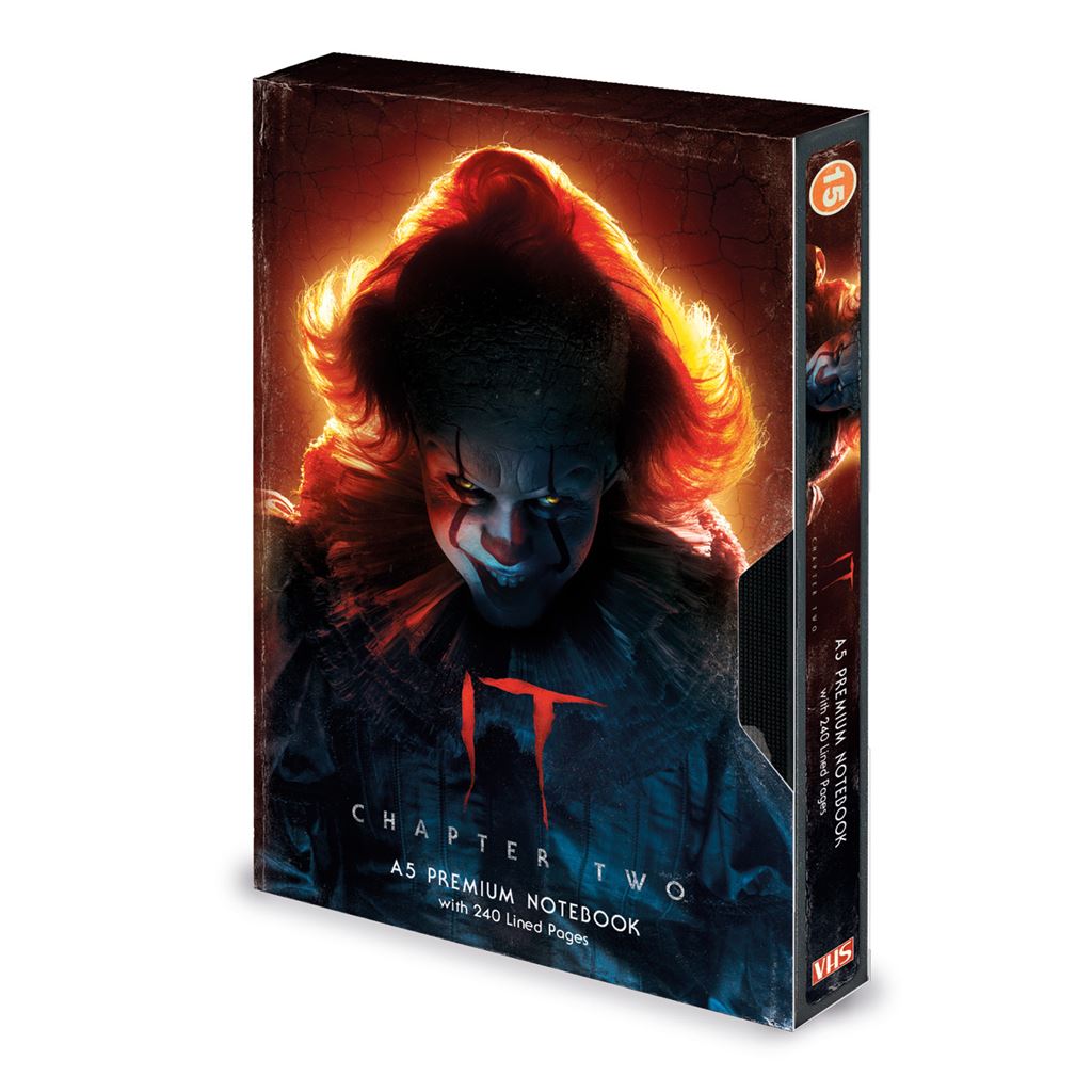 IT CHAPTER 2 (DEAD LIGHTS) VHS A5 PREMIUM NOTEBOOK