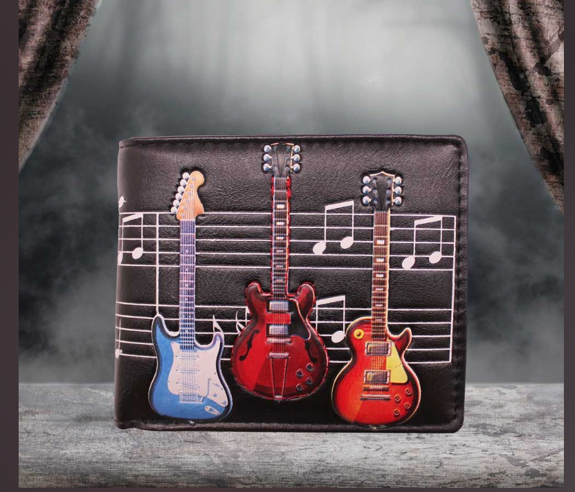 Wallet - Electric Guitars 11cm