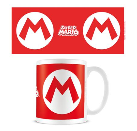 SUPER MARIO (MARIO INITIAL) WHITE POD MUG
