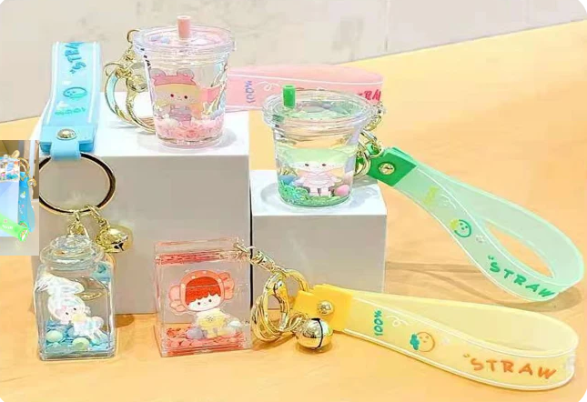 Mima Bubble Tea Character Keyring